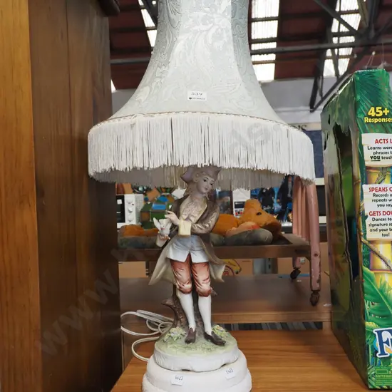 ceramic figural based table lamp H600