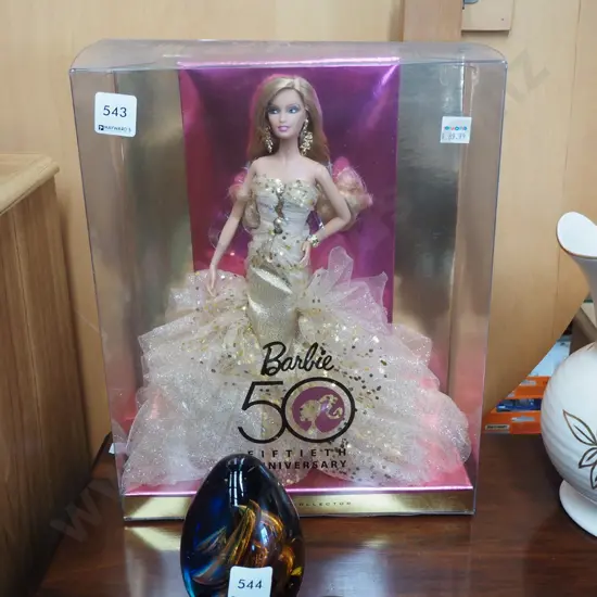 boxed as new Barbie Fiftieth Anniversary   