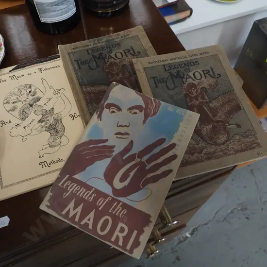 vintage Maori books