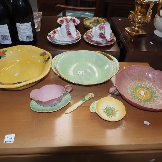 Carlton ware bowls, dishes etc