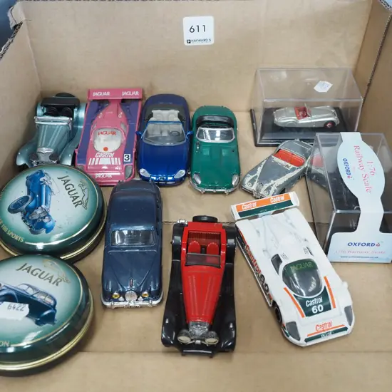 box; toy vehicles, Jaguar eau de toilette
