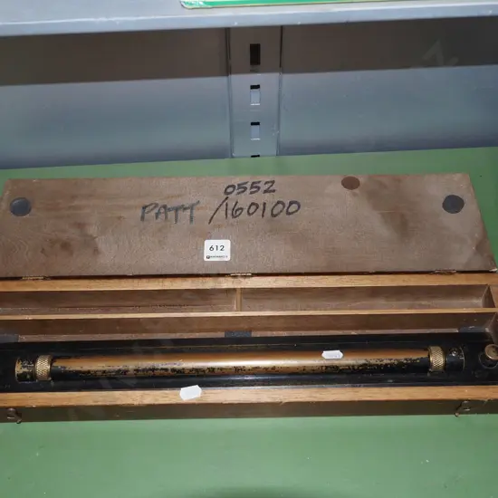 large wood cased parallel rolling ruler W455