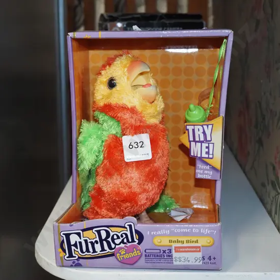 boxed as new FurReal Friends baby bird