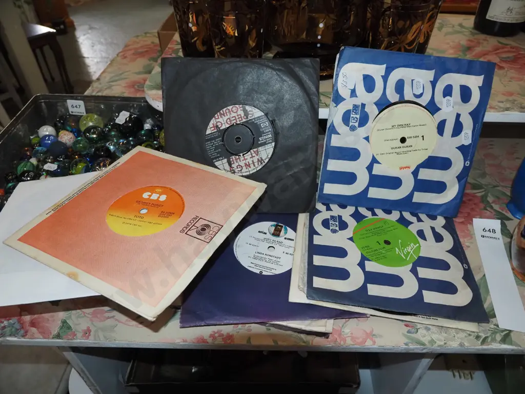 45s; Wings, Duran Duran, Toto etc Image 1++