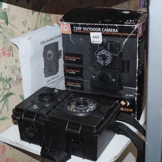 as new 720P Outdoor trail outdoor camera