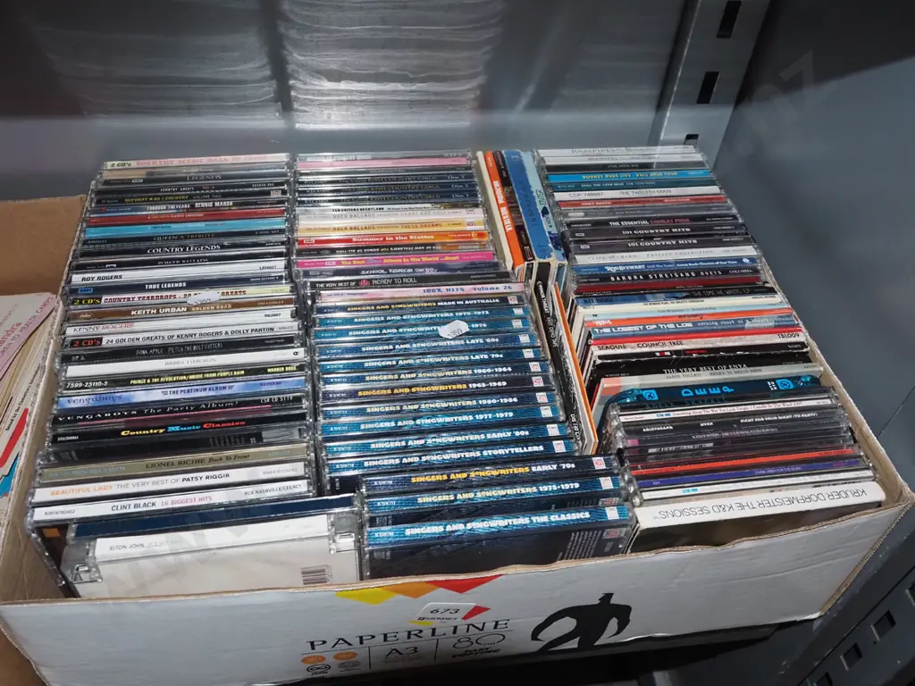 box of CDs Image 1++