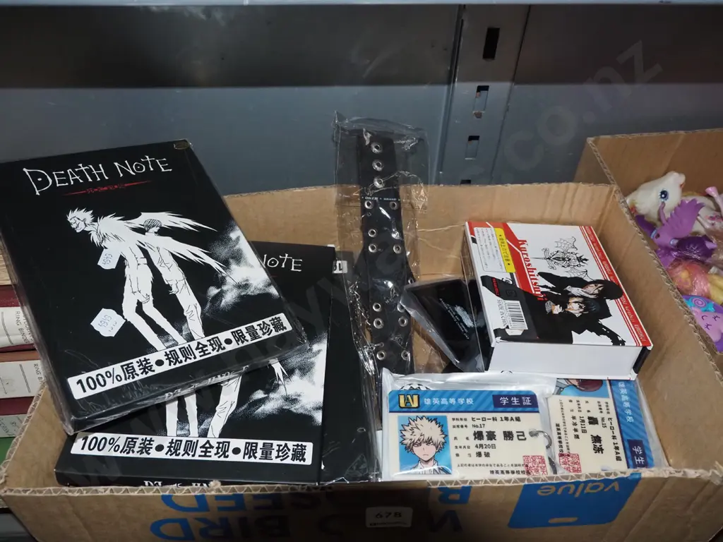 Death Note notebooks, manga items Image 1++