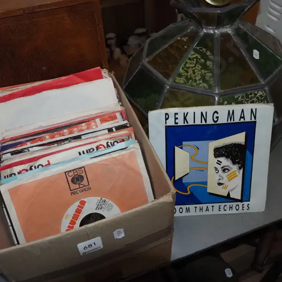 45s; Peking Man, Bob Segar etc