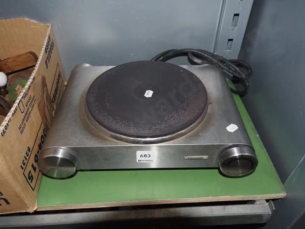 Breville single electric hob Image 1++