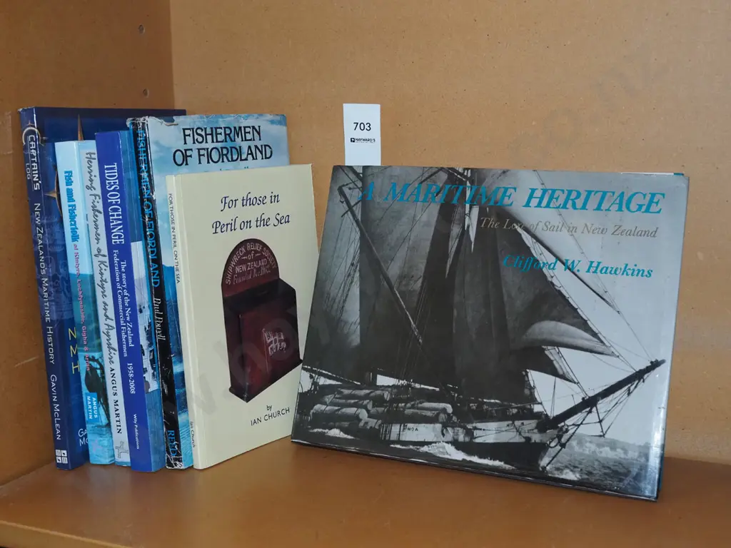 NZ maritime books Image 1++