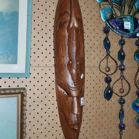 ethnic wooden mask L530