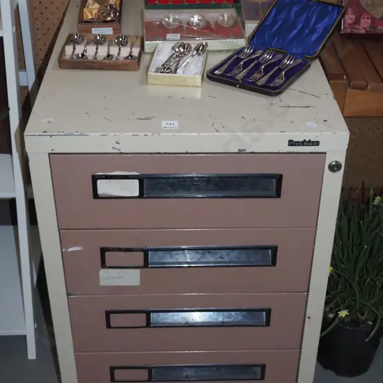Precision 4 drawer filing cabinet
