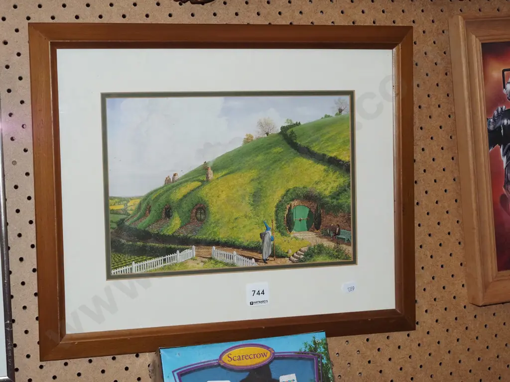 framed Hobbit/Lord of the Rings print Image 1++