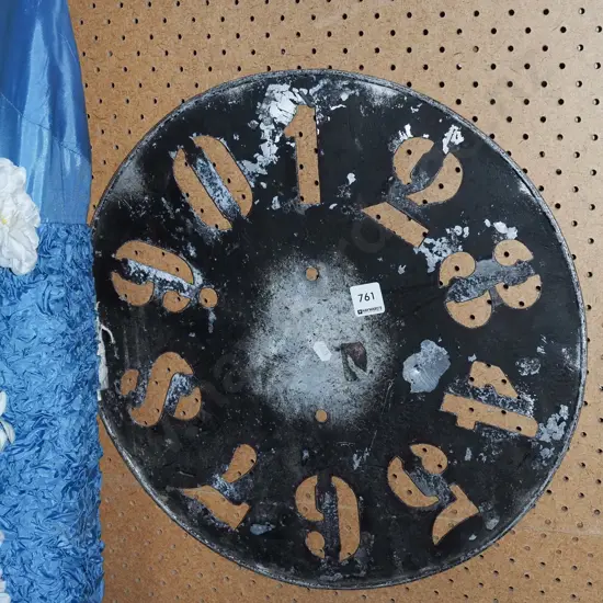 circular number stencil