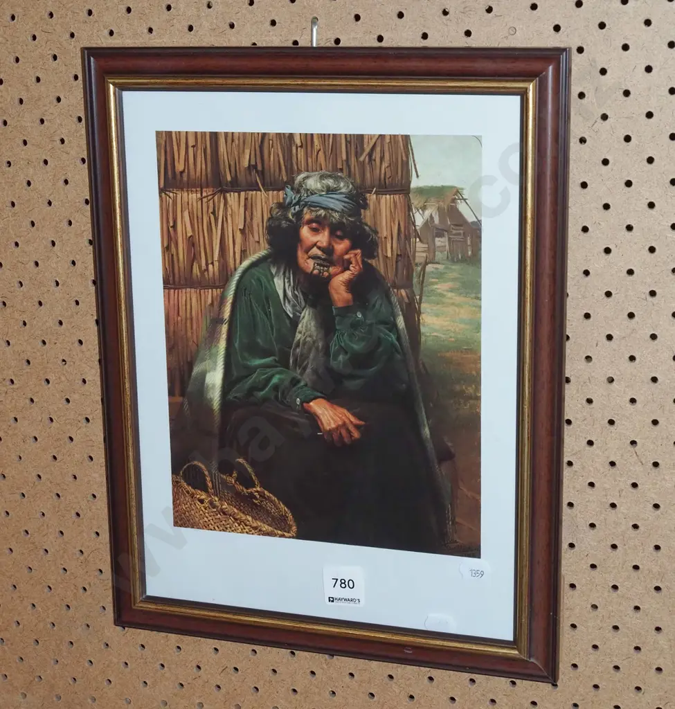 framed Goldie print - portrait Image 1++