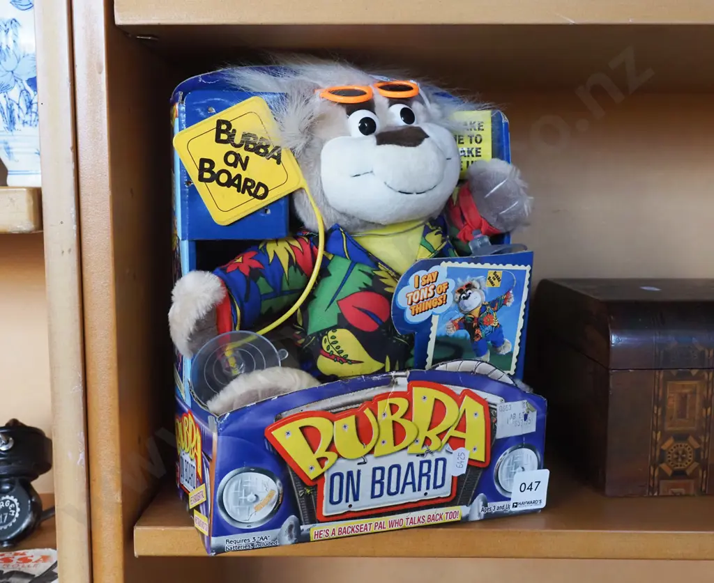boxed Bubba on Board talking car toy - damage to box Image 1++