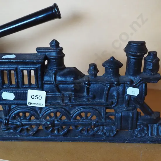 cast iron train door stop