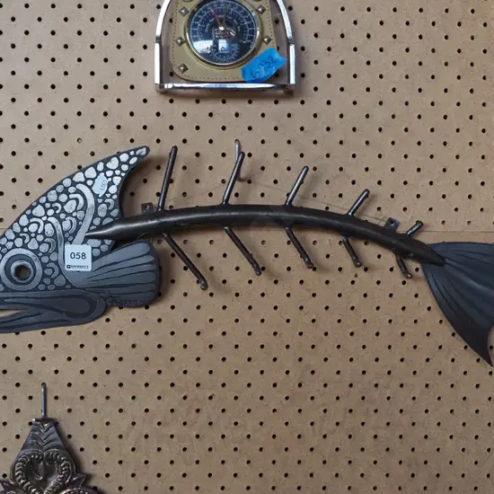 fish themed coat hooks