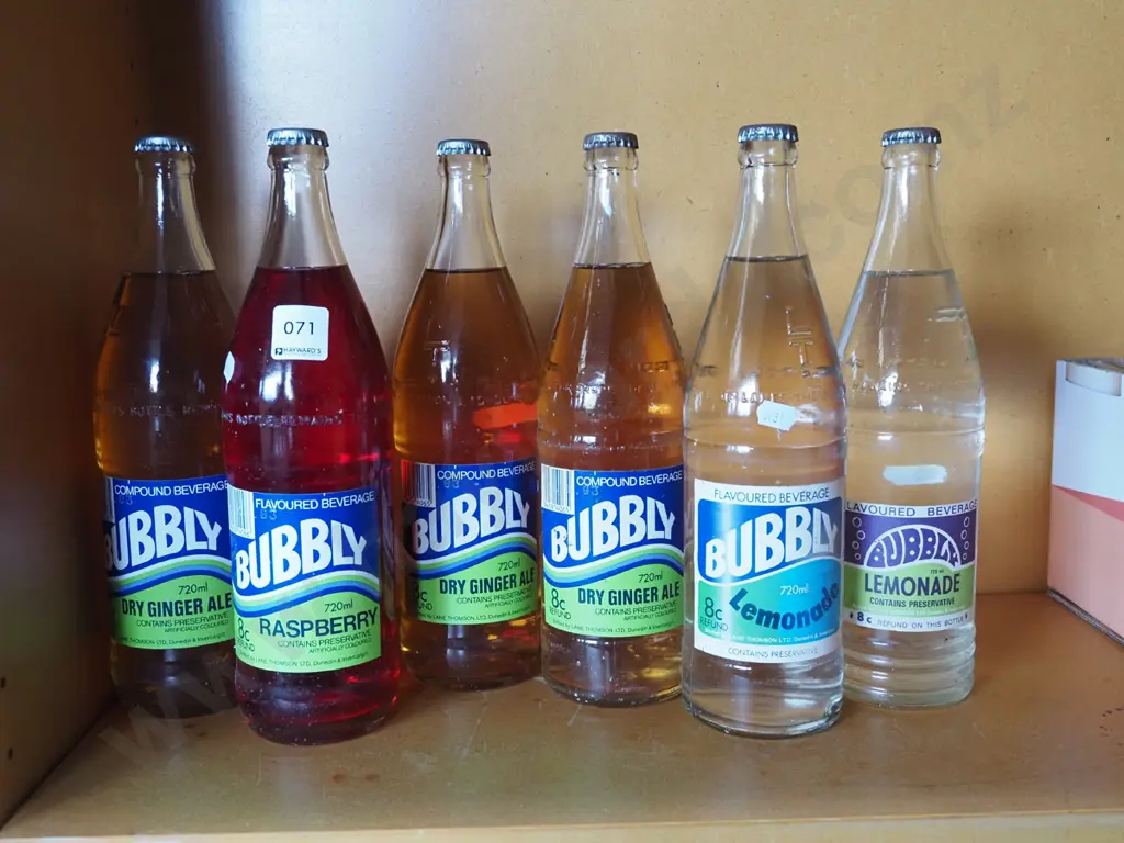 6x bottles of Bubbly soft drinks Image 1++