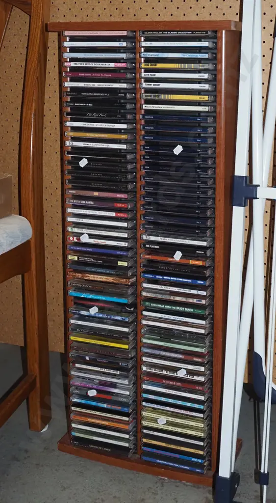 CD tower full of CDs Image 1++