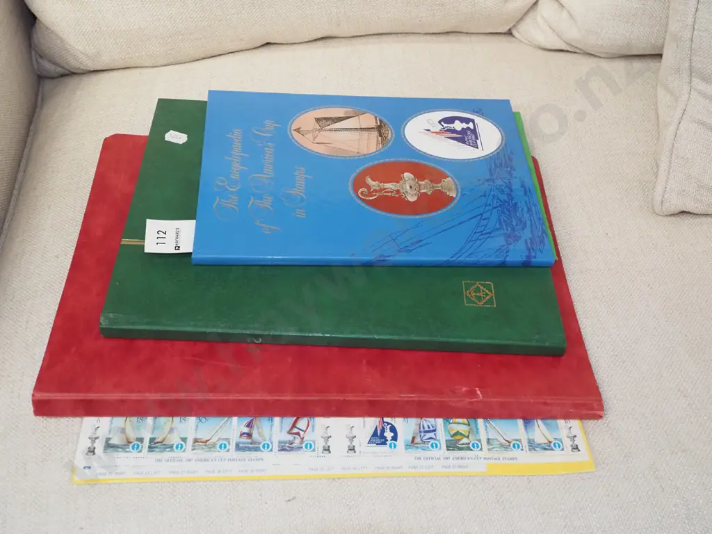 stamp albums, America's Cup stamp sets Image 1++