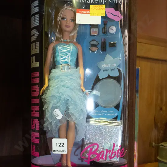 boxed Barbie Fashion Forever - damage to box