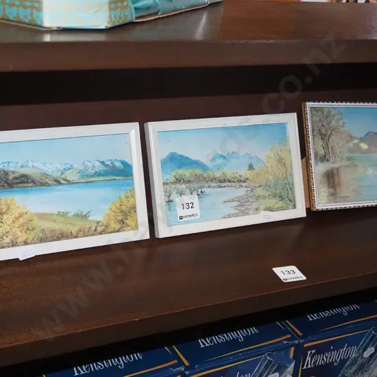 3x small landscape prints