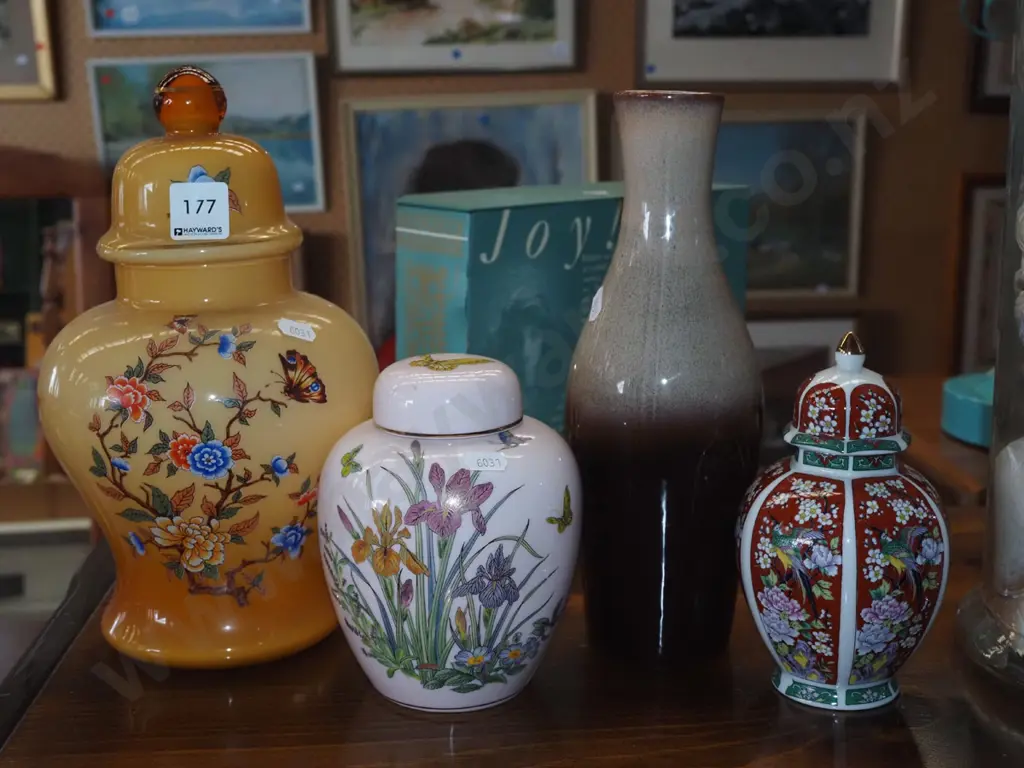 ginger jar, canisters, vase H280 Image 1++