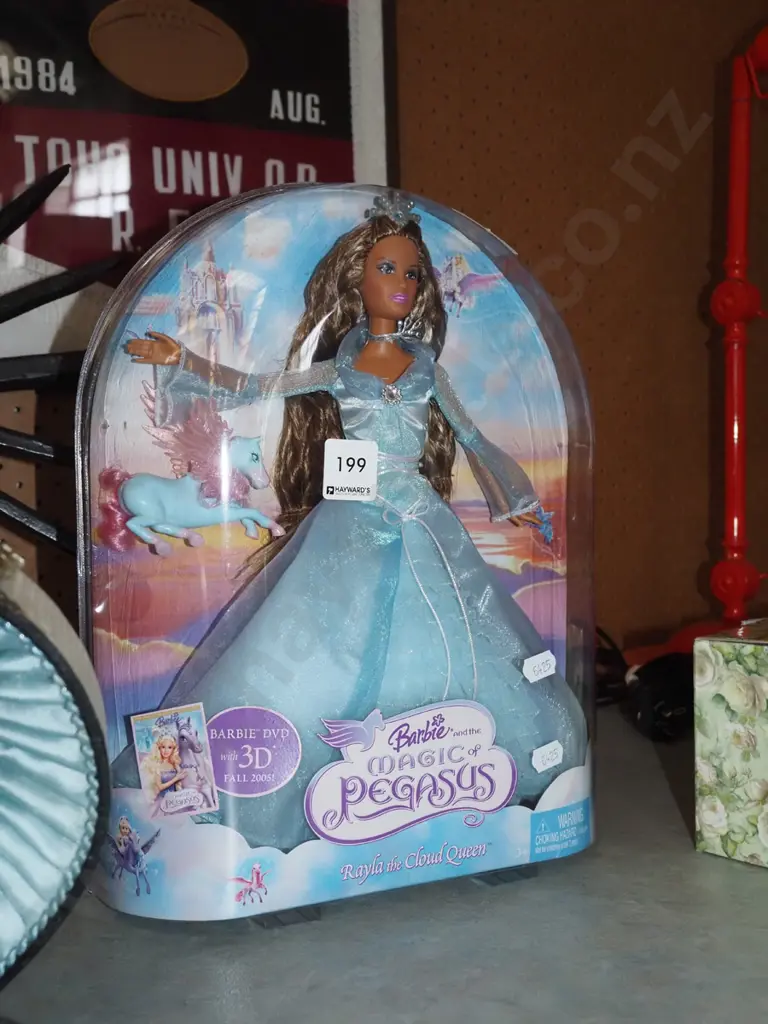 boxed as new Magic of Pegasus Barbie Image 1++