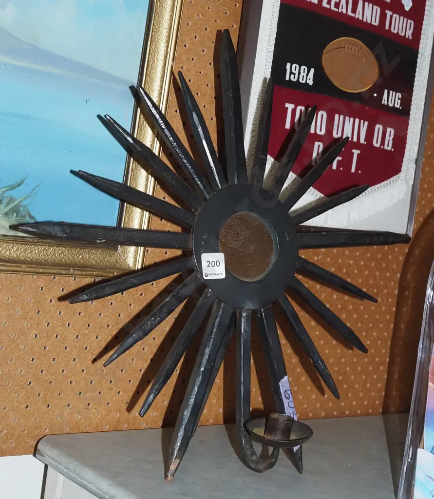 heavy metal starburst and mirror candlestick Image 1++