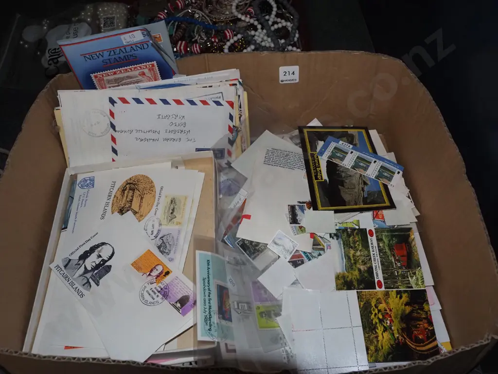 box of stamps Image 1++