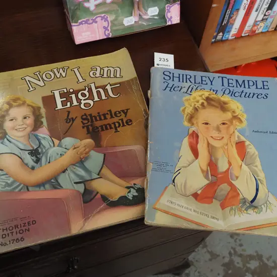 2x Shirley Temple books