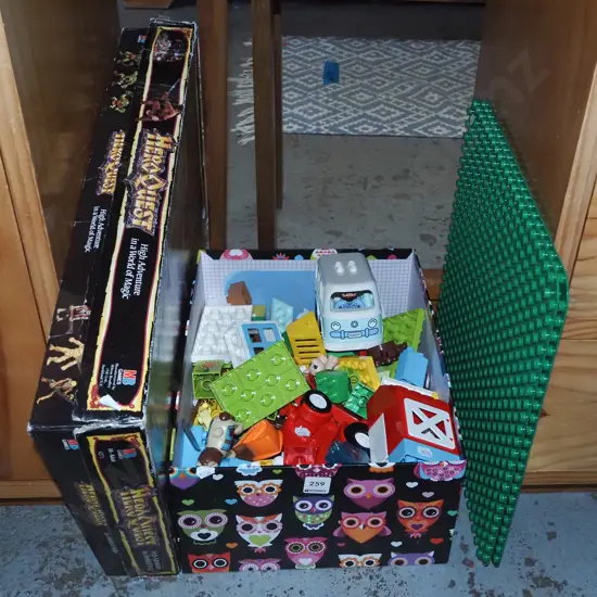 Dupo blocks, Hero Quest  board game