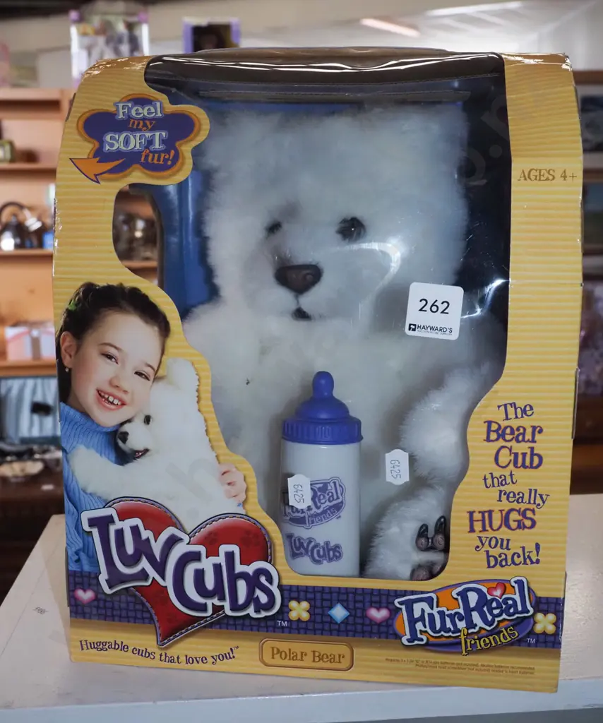 boxed FurReal Friends Luv Cubs electronic toy - damage to box Image 1++