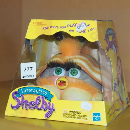 boxed as new Interactive Shelby toy