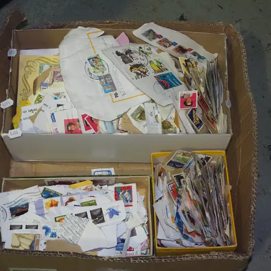 box of stamps