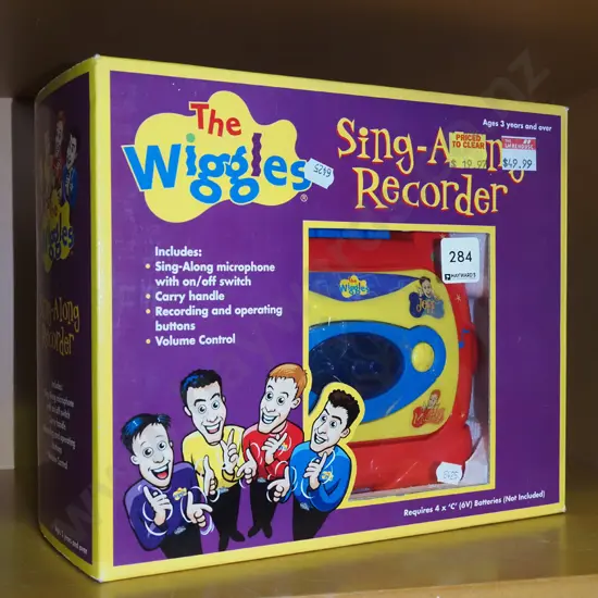 boxed as new Wiggles Sing Along recorder