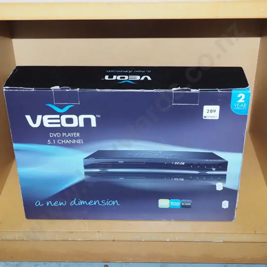 boxed  Veon DVD player