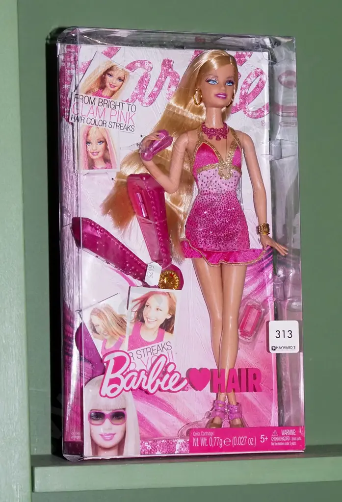 boxed as new Barbie Hair  Image 1++