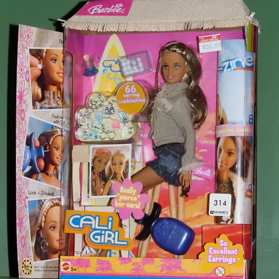 boxed as new Barbie Cali Girl