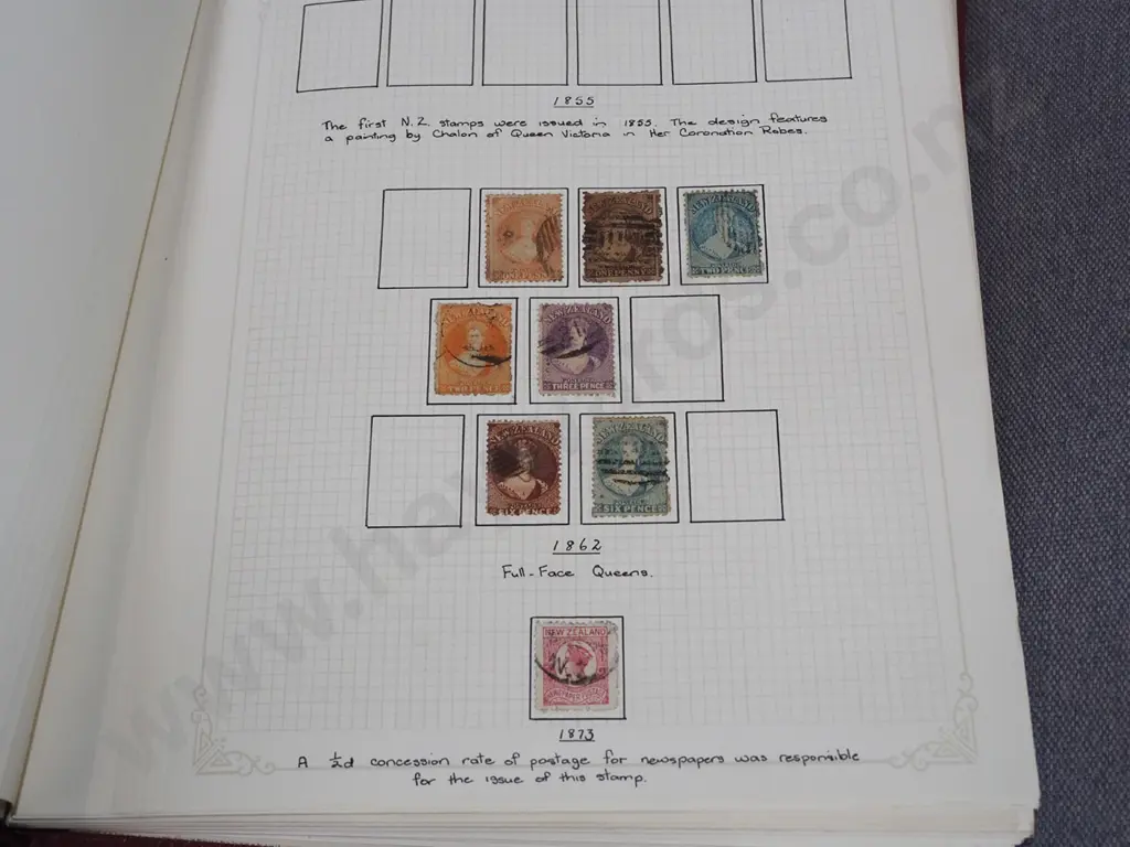 3x stamp albums Image 1++