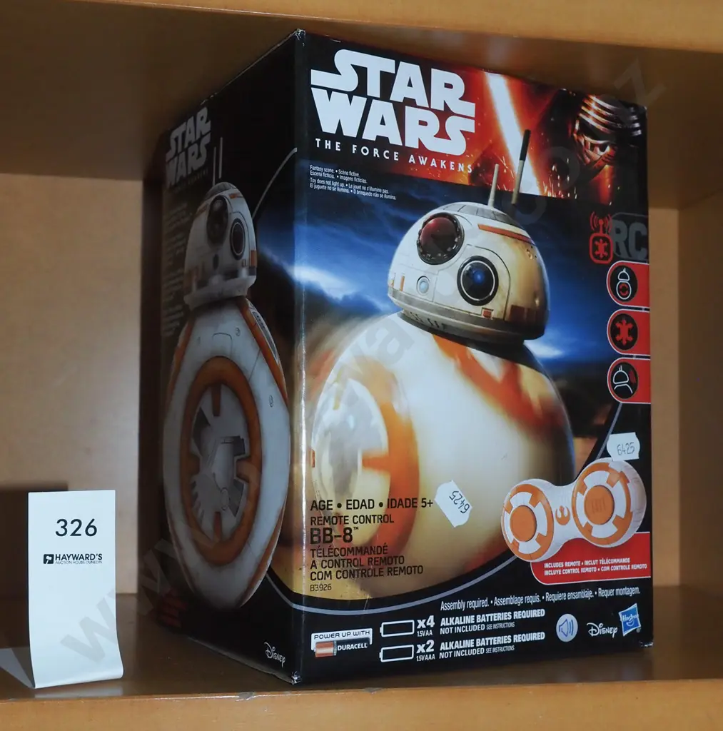 Star Wars Force Awakens remote control BB-8 droid Image 1++