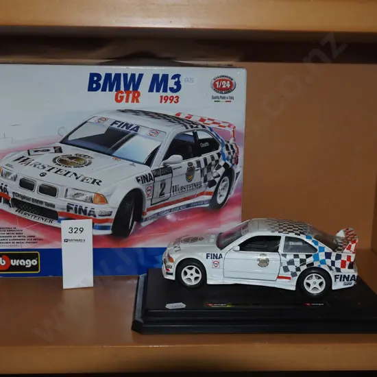 diecast Burago BMW GTR 1993
