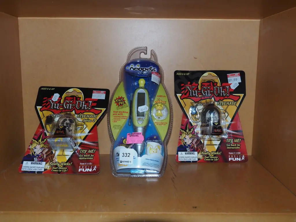 Yu-Gi-Oh Monster key chain, Neo Pets electronic pen Image 1++