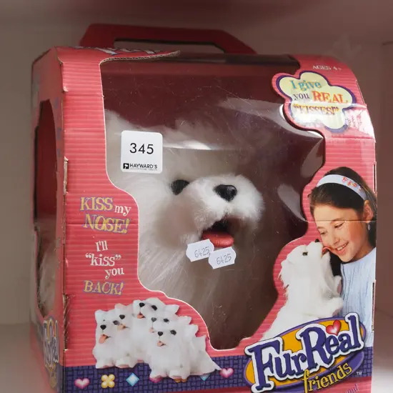 boxed as new FurReal Friends Smoochy pup