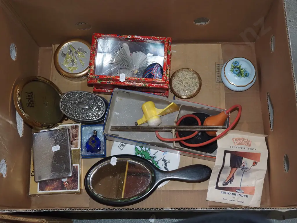 box; hand held mirrors, photo frames etc Image 1++