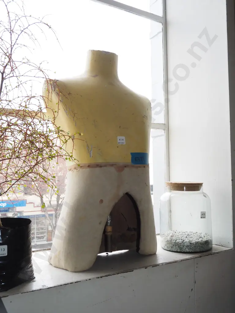 vintage shop mannequin torso H700 Image 1++