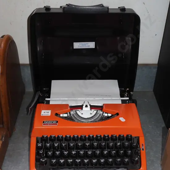 Brother 210 portable typewriter