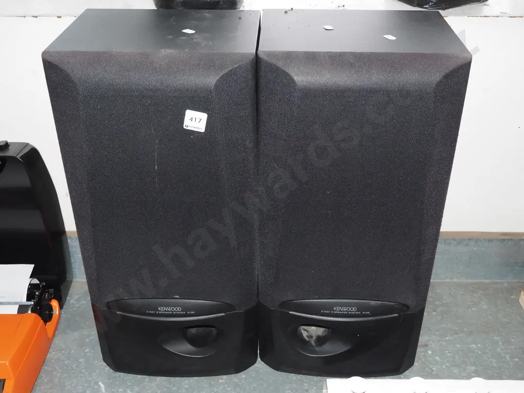 pair of Kenwood 3 way speakers Image 1++