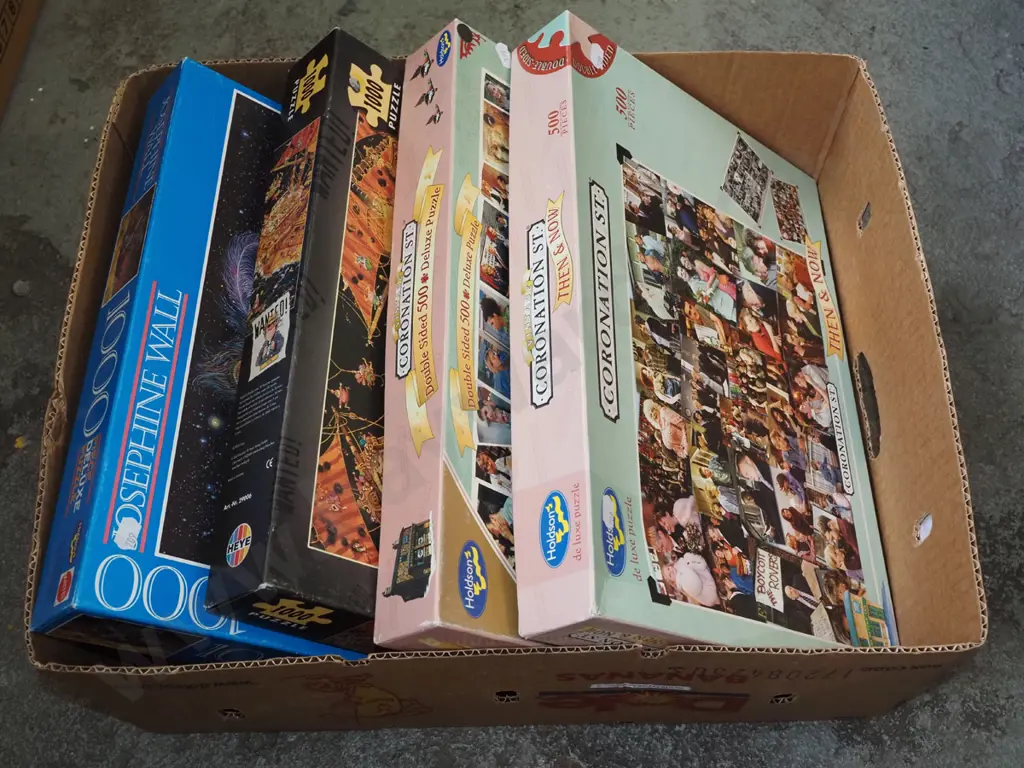 box; various puzzles Image 1++